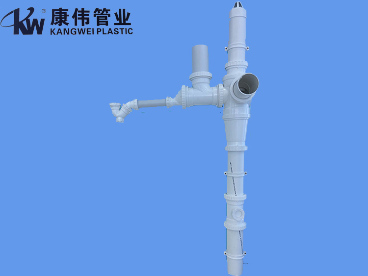 单叶片螺旋静音排水管材管件
